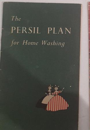 Image 1 of The Persil Plan for Home Washing Book 1950
