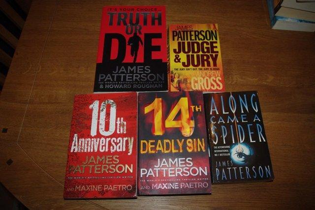 Preview of the first image of Selection of James Patterson books.