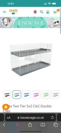 Image 4 of Kavee two tier 5x2 CC cage