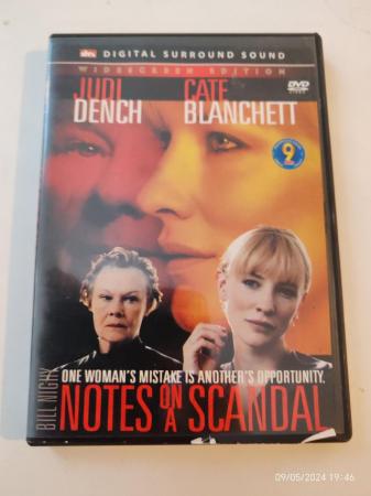 Image 1 of Notes on a scandal dvd judie Dench