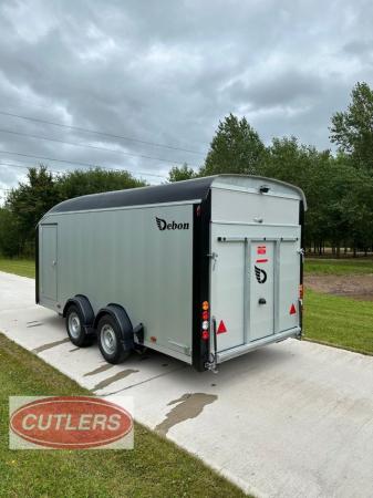 Image 7 of Debon C900 Box Trailer Ali Sides + Ramp/Barn Door & Spare wh