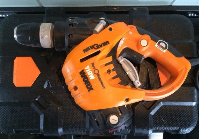 Image 3 of WORX rotor handle heavy duty drill and case.