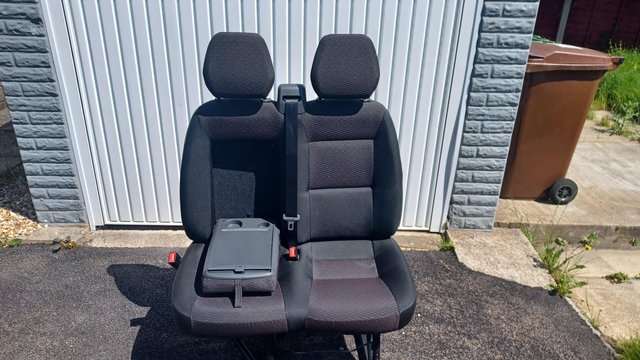 Image 1 of Double passenger seat from peugeot boxer 2021