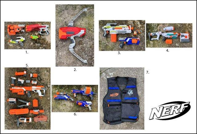 Preview of the first image of Huge NERF Collection for Sale.