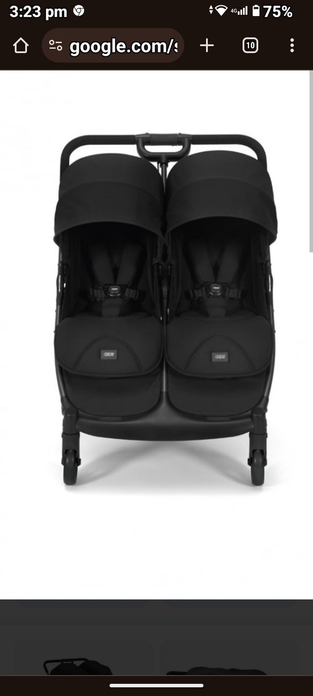 Preview of the first image of Mammas and Pappas double buggy.