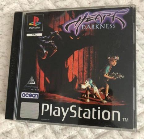 Image 2 of PlayStation Game Heart of Darkness: Rare Ocean label version