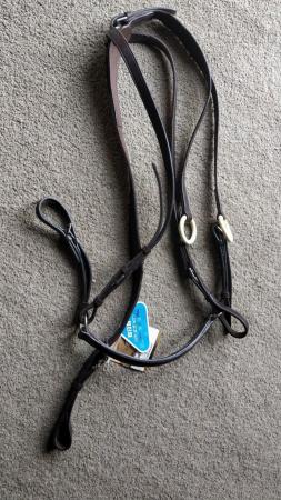 Image 6 of BNWT FULL STUBBEN EBONY HUNTING BREASTPLATE WITH MARTINGALE