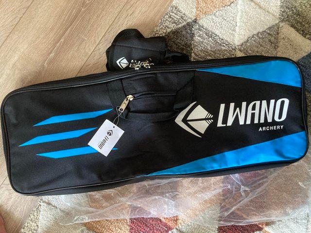 Preview of the first image of Archery recurve bag - blue - new.