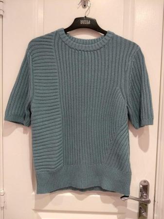 Image 1 of New Marks and Spencer M&S Collection Short Sleeved Jumper 14