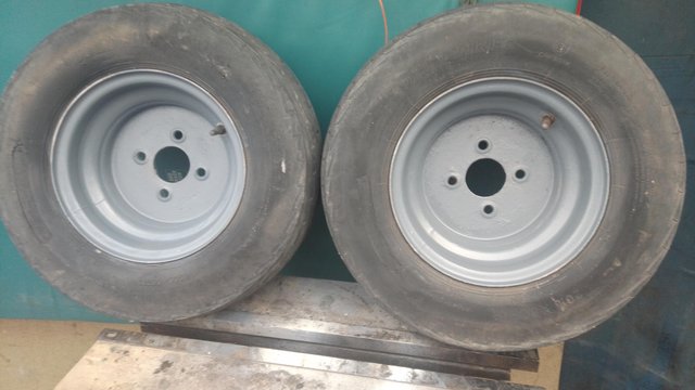 Preview of the first image of Trailer wheels and tires.