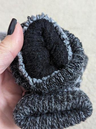 Image 2 of Mrs Glove, Kids Fleece Lined Wool Winter Gloves, Age 5-8