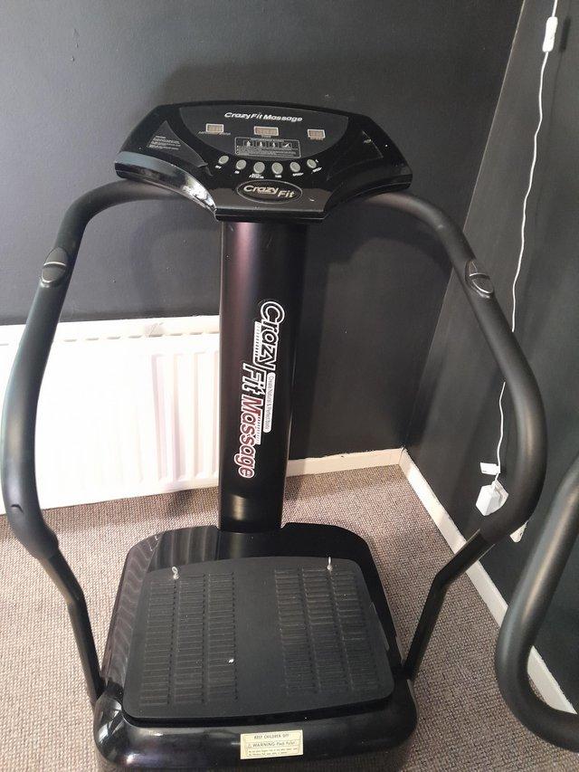 Preview of the first image of Crazy fit massage vibration plate.