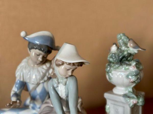 Image 2 of Lladro Nao “ Precious Love” porcelain figures.