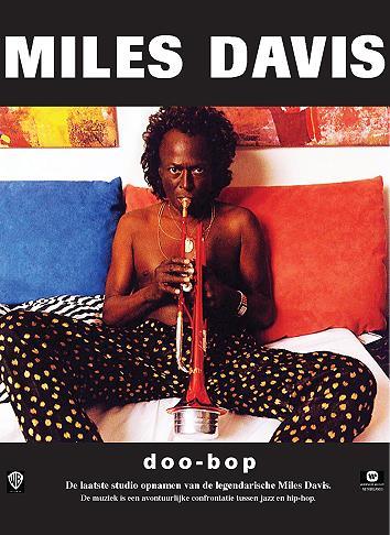 Preview of the first image of MILES DAVIS DOO BOP ALBUM POSTER 1982.