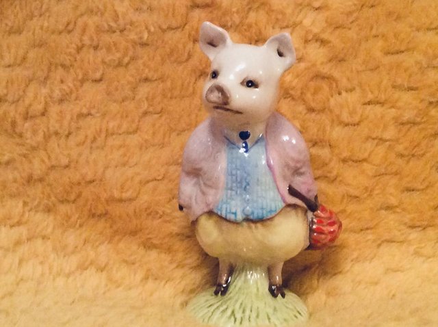 Preview of the first image of Beatrix Potter’s Pigling Bland Figure.