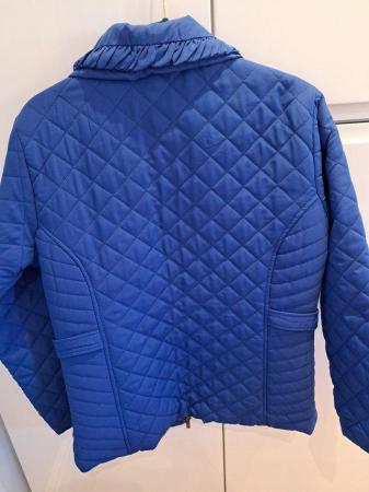 Image 3 of Ladies blue jacket in blue size small