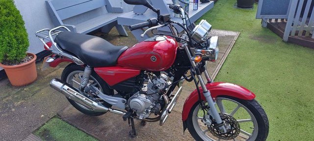 Image 1 of 2008 yamaha ybr 125cc custom motorcycle