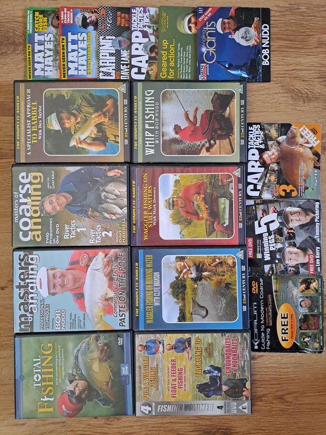 Preview of the first image of COURSE FISHING DVD'S collection INC THE GREAT MATT HAYES.