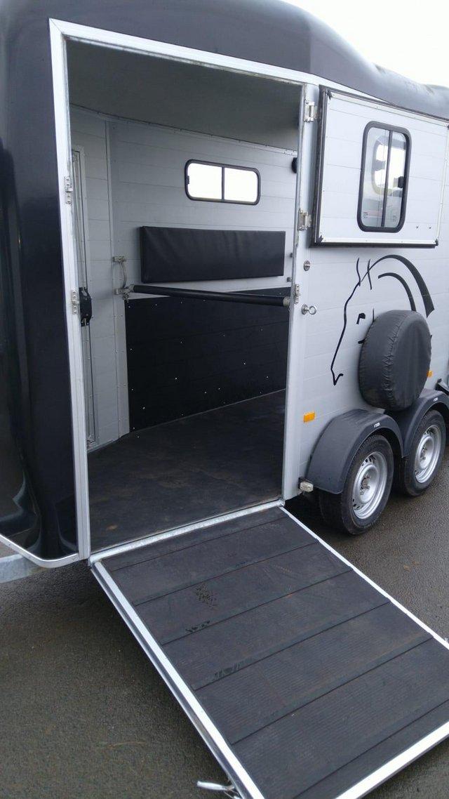 Preview of the first image of Cheval Liberte single horse trailer.
