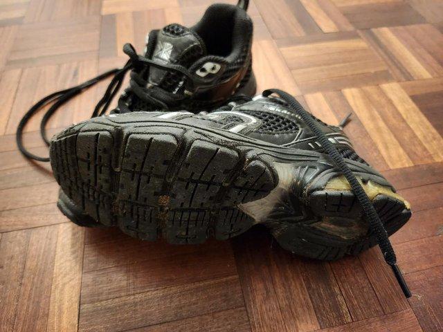 Preview of the first image of Black Karrimor trainers size 2.