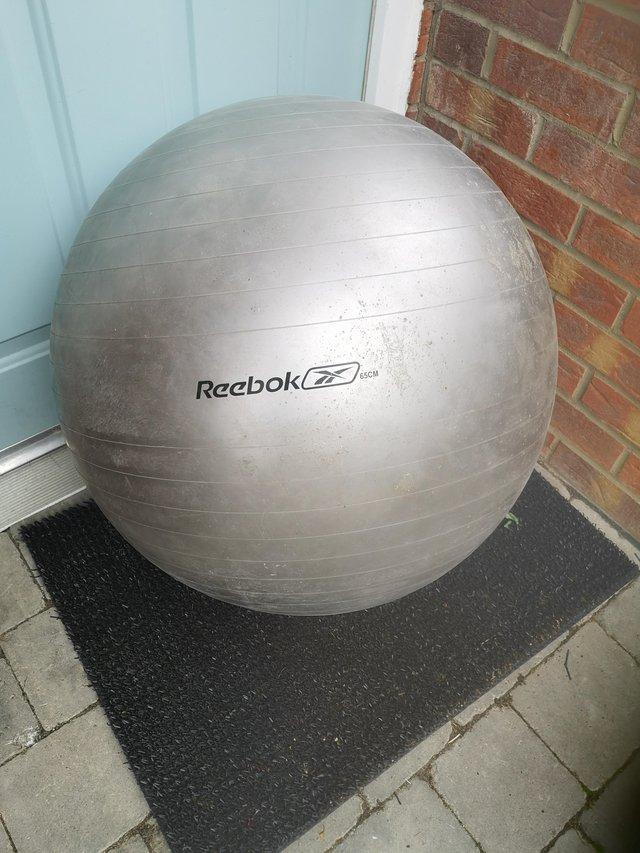 Preview of the first image of Reebok fitball 65cm diameter...