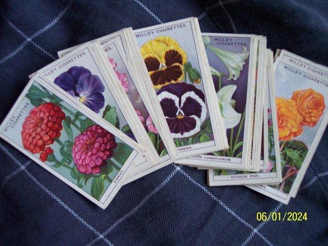 Preview of the first image of cigarette cards in new condition only £2 set of 50.