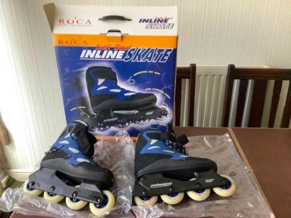 Image 1 of Brand New - ROCA Professional ABEC 1 Soft Boot INLINE SKATES