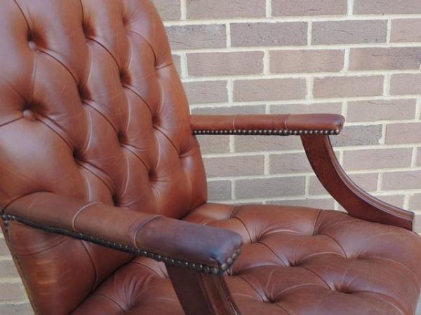 Image 13 of Chesterfield Tan Gainsborough Chair (UK Delivery)