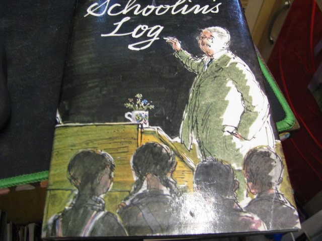 Preview of the first image of schoolins log LLEWELYN JONES  BOOK SIGNED AND DEREK CROWE.