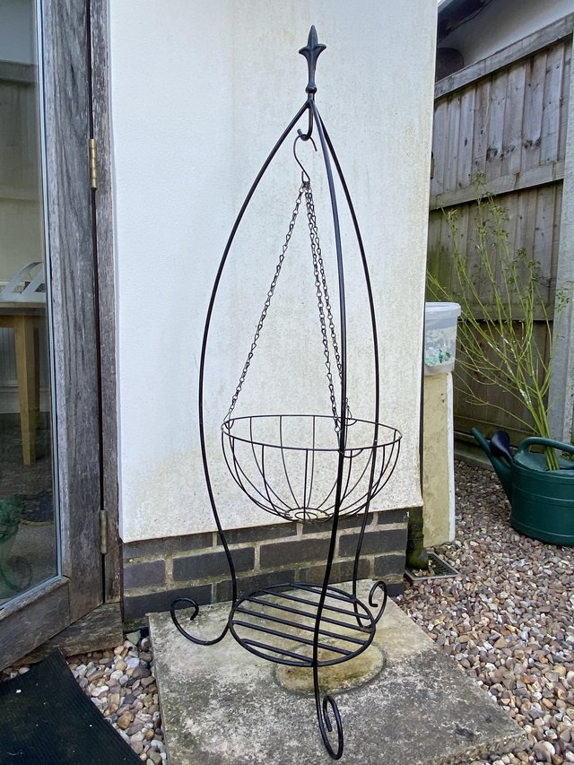 Preview of the first image of Attractive Hanging Basket stand.