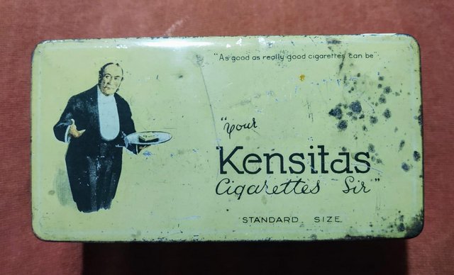 Image 1 of Vintage Kensitas Cigarettes Collectable Tin