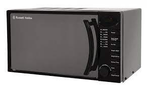 Preview of the first image of RUSSELL HOBBS BLACK & WHITE 17L-700W GRADED MICROWAVE**.