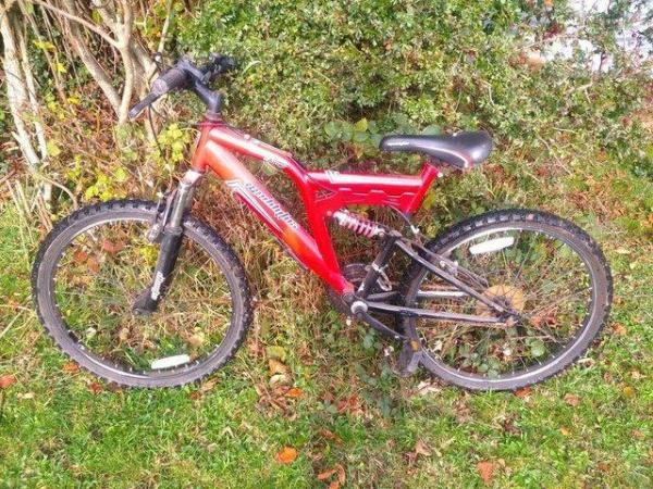 Image 3 of Red Boys Mountain Bike, good condition