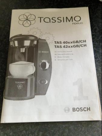 Image 2 of Bosch Tassimo Coffee pod machine