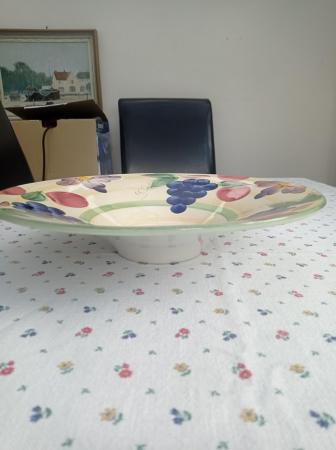 Image 3 of Italian fruit bowl. Multi-coloured.