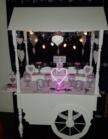 Image 1 of Wedding Sweet Candy Cart