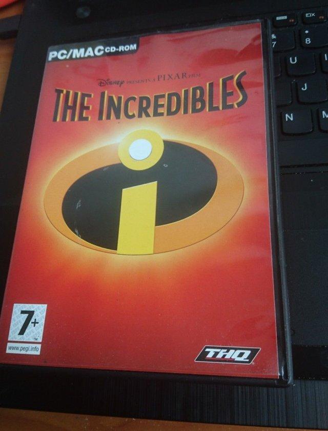 Preview of the first image of Disney Pixar The Incredibles pc + mac game.