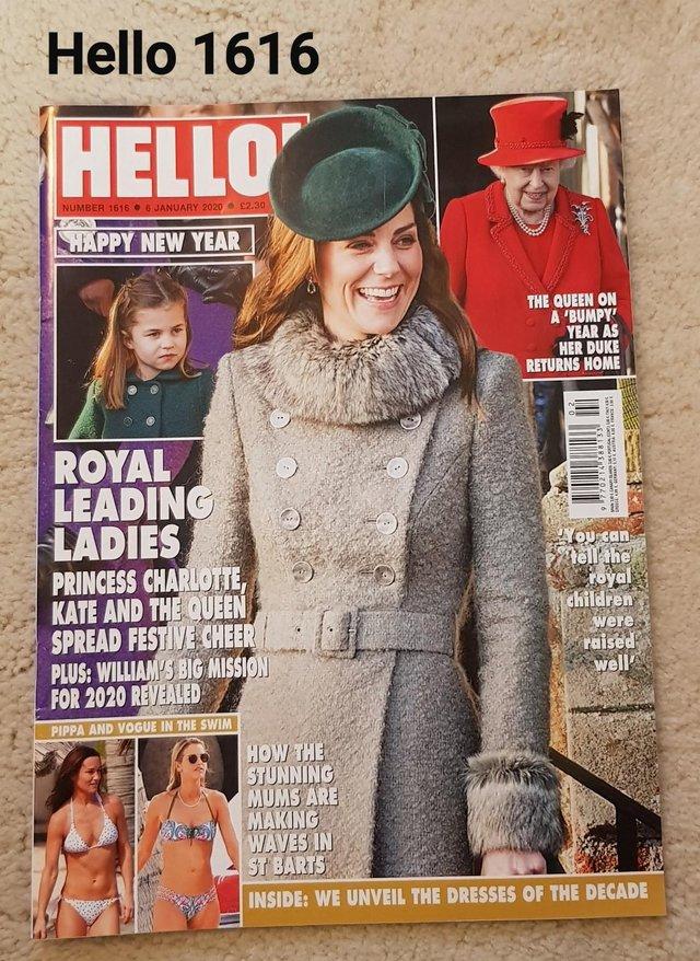 Preview of the first image of Hello Magazine 1616 - Royal Ladies:The Queen,Kate &Charlotte.