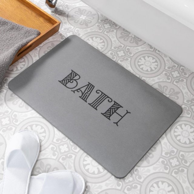 Preview of the first image of Stone Bath Mats from Artsy Mats.