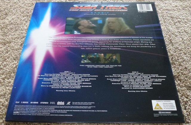Image 2 of Star Trek: TNG, Gambit. Laserdisc (1993)