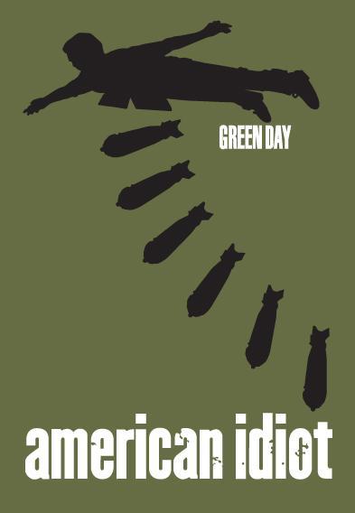 Preview of the first image of GREEN DAYAMERICAN IDIOT ALBUM POSTER 2004.