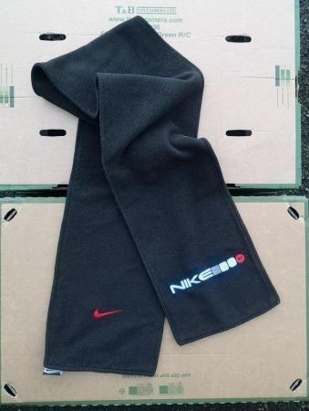 Image 3 of Vintage 1990s Nike fleece sports scarf, rare