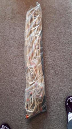 Image 1 of Bamboo and Beaded Door Blind (Brand New)