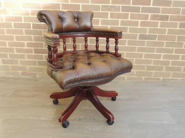 Image 6 of Chesterfield Luxury Captains Chair (UK Delivery)