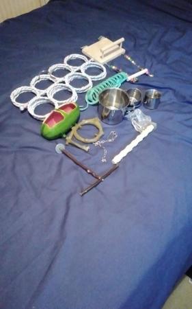 Image 1 of Birdcage accessories used and new