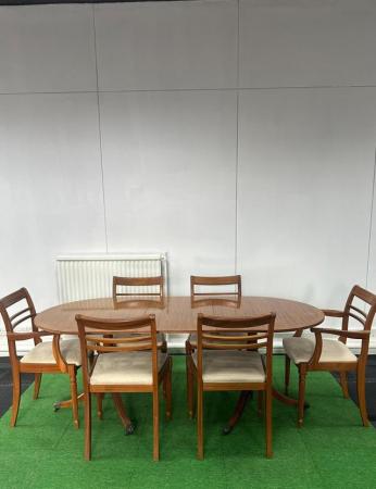 Image 3 of Dining Table with 6 chairs