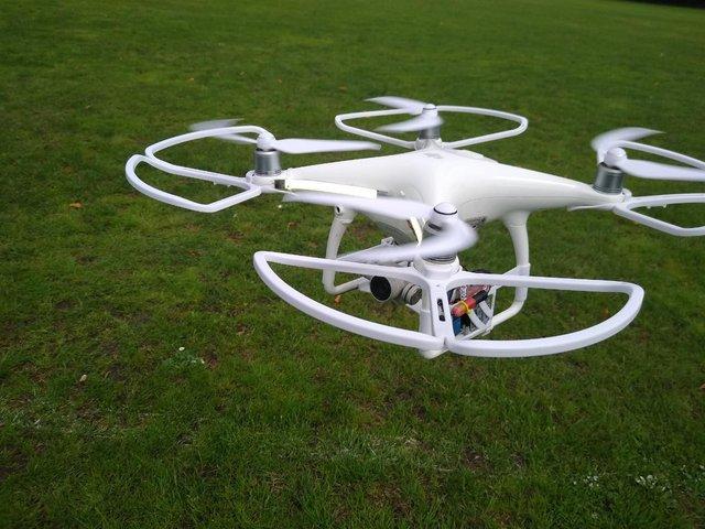 Preview of the first image of DJI PHANTOM 4 DRONE..........................................