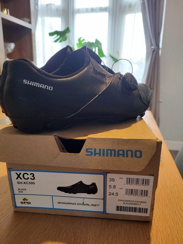 Preview of the first image of Shimano Dynalast cycling CLIP SHOES.