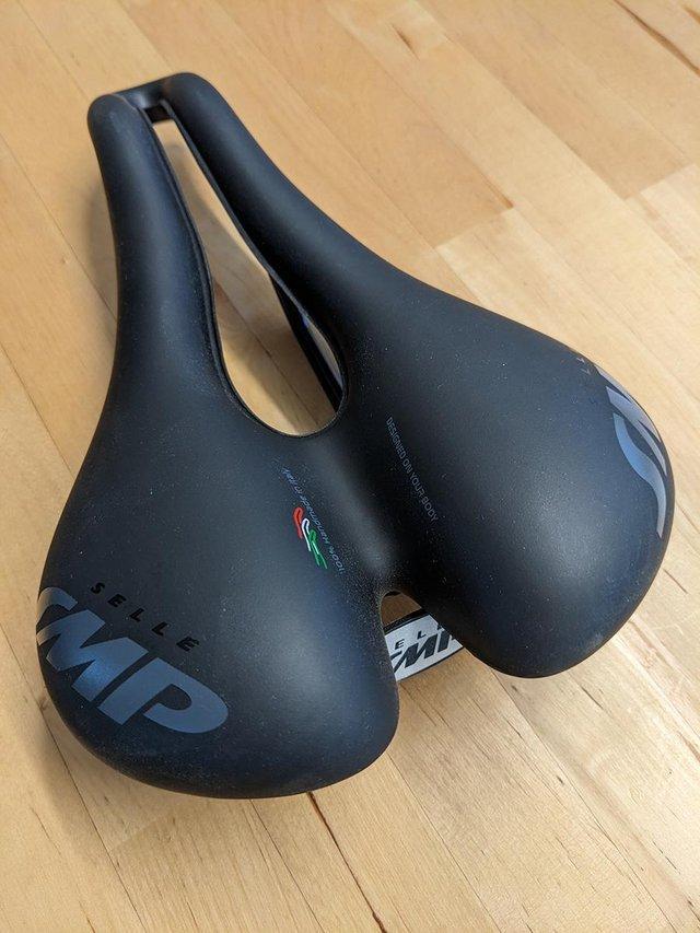 Preview of the first image of Selle SMP TRK Bike Saddle - Large.