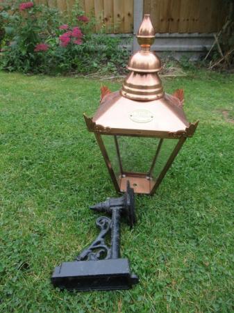 Image 3 of Large Victorian Copper Outside Lantern